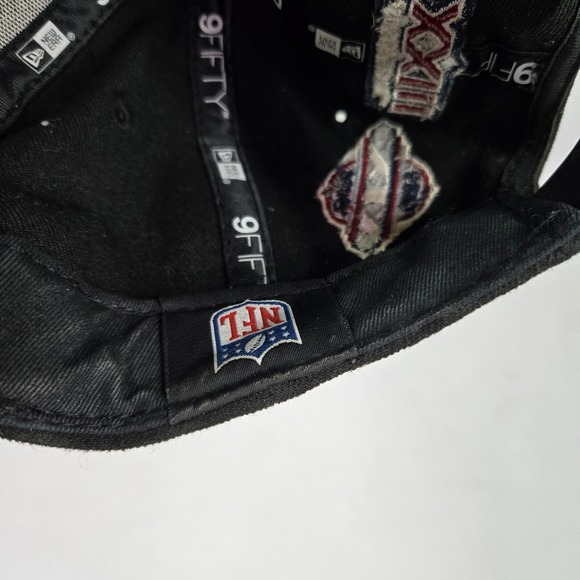 San Francisco 49ers Men Hat OS Black Snapback Cap New Era Championship - Picture 13 of 13